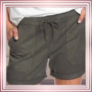 Women’s 2XL Dark Gray Drawstring Shorts